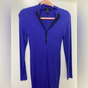 Purplish blue forever 21 dress